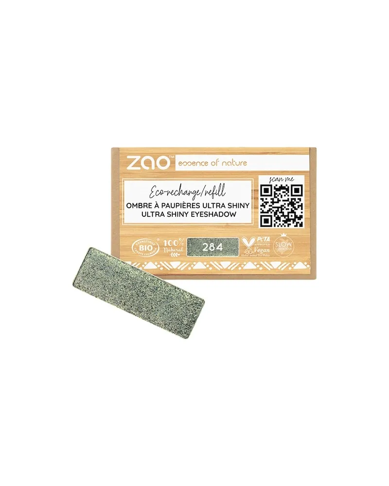 Zao Augen Lidschatten-PrimerUltra Shiny Eyeshadow Refill 285 Pink Metal 