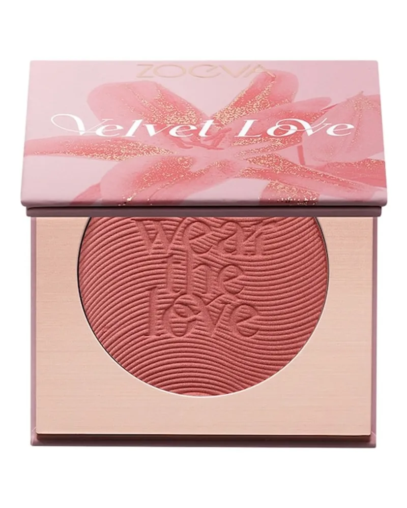 ZOEVA Make-up Teint Velvet Love Blush Powder Joy - Mattes Pink-Nude 