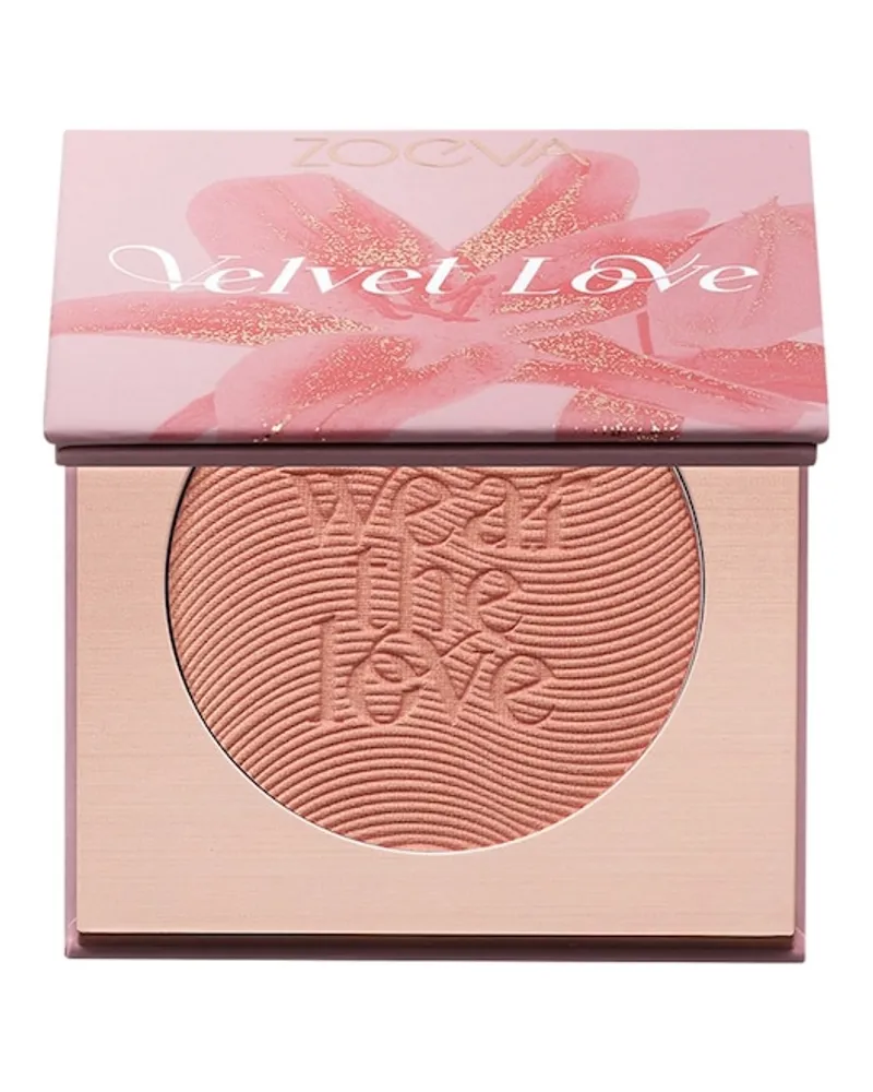 ZOEVA Make-up Teint Velvet Love Blush Powder Joy - Mattes Pink-Nude 