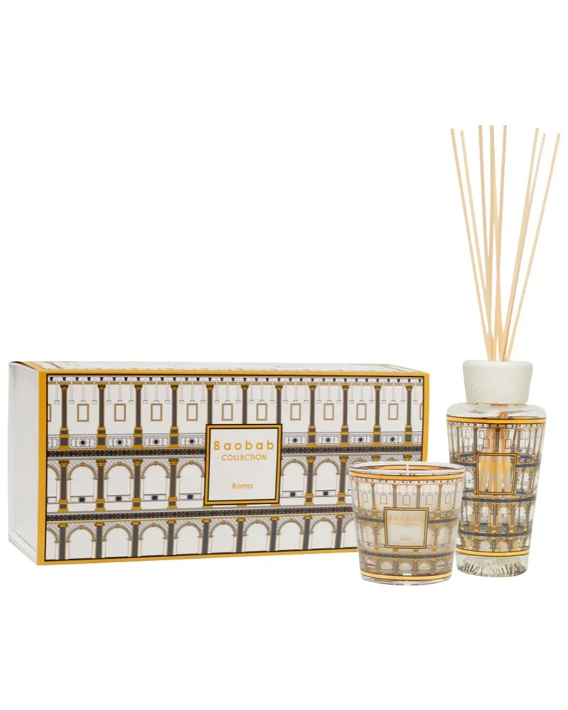 Baobab Collection Collection My-First-BaobabGeschenkset Roma Duftkerze 190 g + Diffuser 250 ml + Stäbchen 110,00 