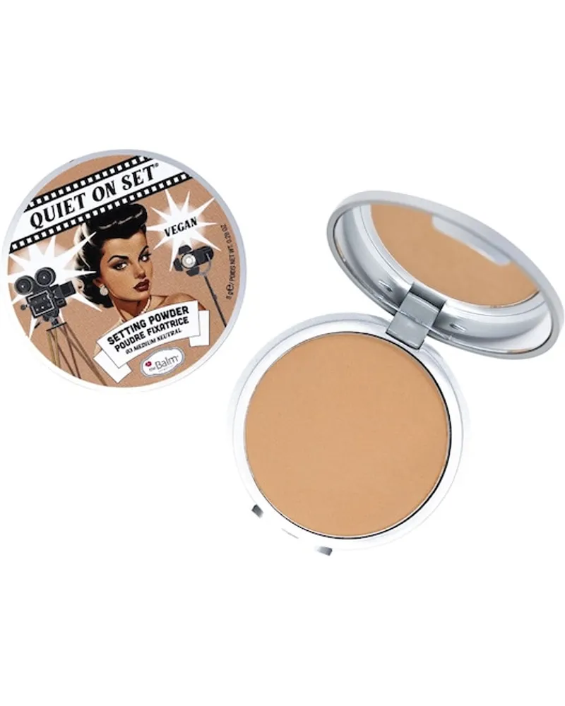 the Balm Gesicht Powder Quiet on SetSetting Powder 01 Fair 