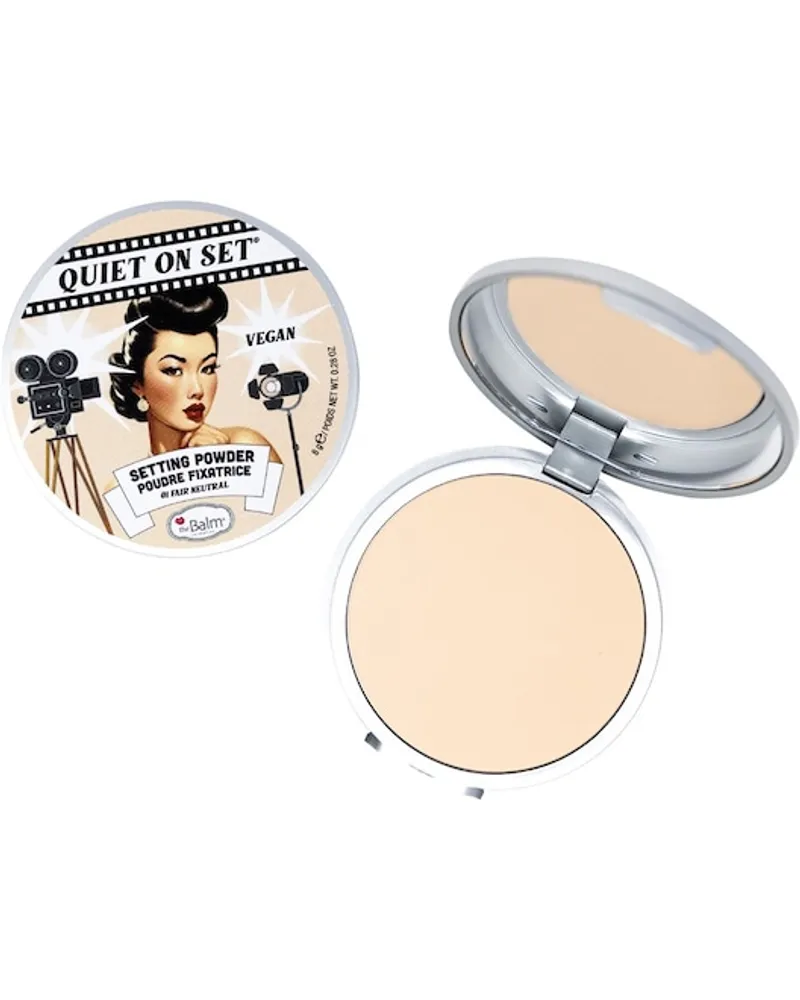 the Balm Gesicht Powder Quiet on SetSetting Powder 01 Fair 