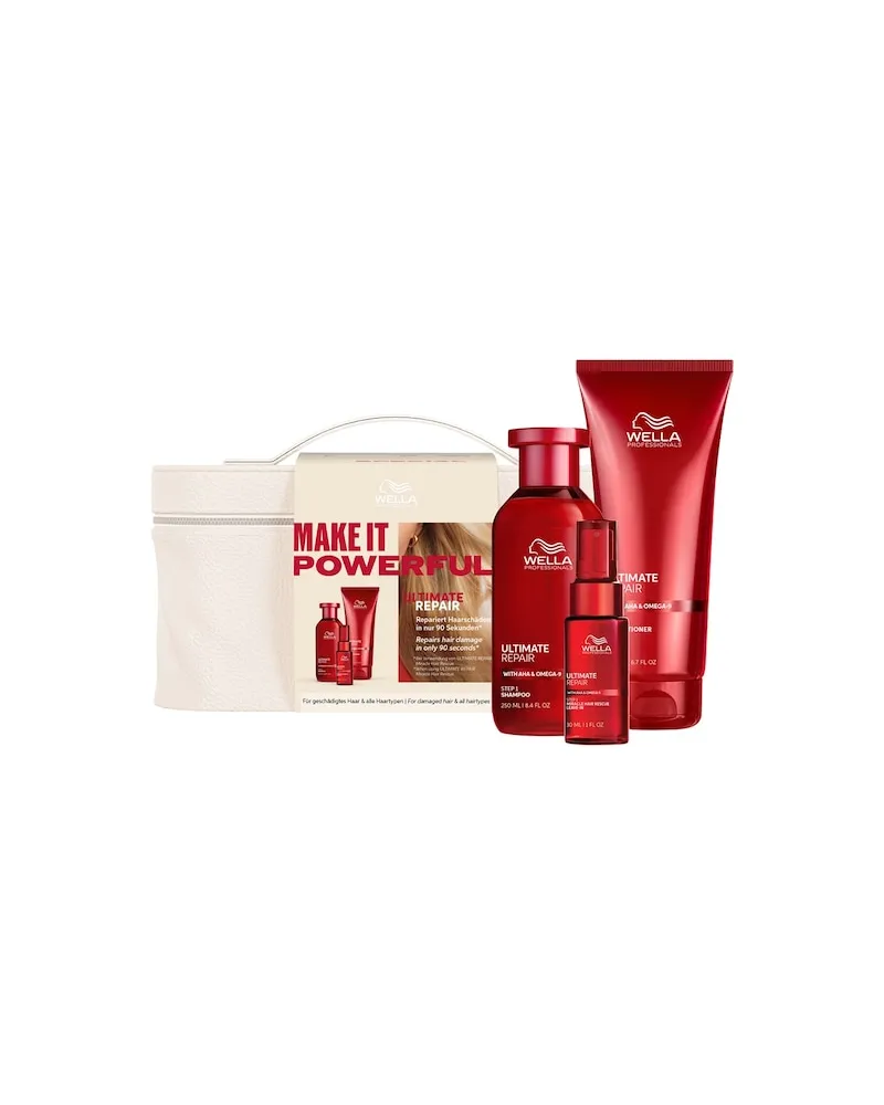 Wella Professionals-Care Ultimate-RepairMake it Powerful Ultimate Repair Shampoo 250 ml + Ultimate Repair Conditioner 200 ml + Ultimate Repair Miracle Hair Rescue 30 ml 69,90 