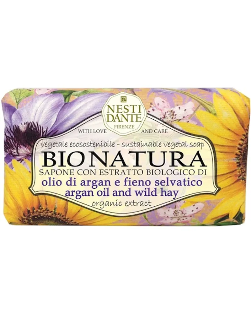 Nesti Dante Seife und Duschgel Bio Natura Argan Oil & Wild Hay Soap 