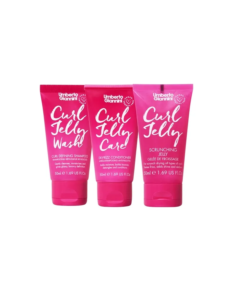 Umberto Giannini Umberto-Giannini Collection Curl-JellyCurls Starter Kit 1x Curl Jelly Wash Shampoo 50 ml + 1x Curl Jelly Carel Conditioner 50 ml + 1x Curl Jelly Scrunching Jelly 50 ml 12,08 