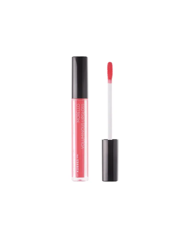 Korres Gesichtspflege Lippenpflege Morello Voluminous Lip Gloss Nr. 42 Peachy Coral 