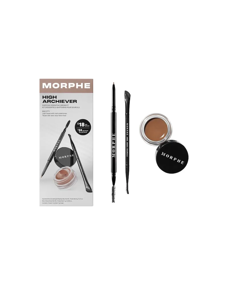 MORPHE Augen-Make-up AugenbrauenHigh Archiever Everyday Essentials Brow Kit Almond 21,58 