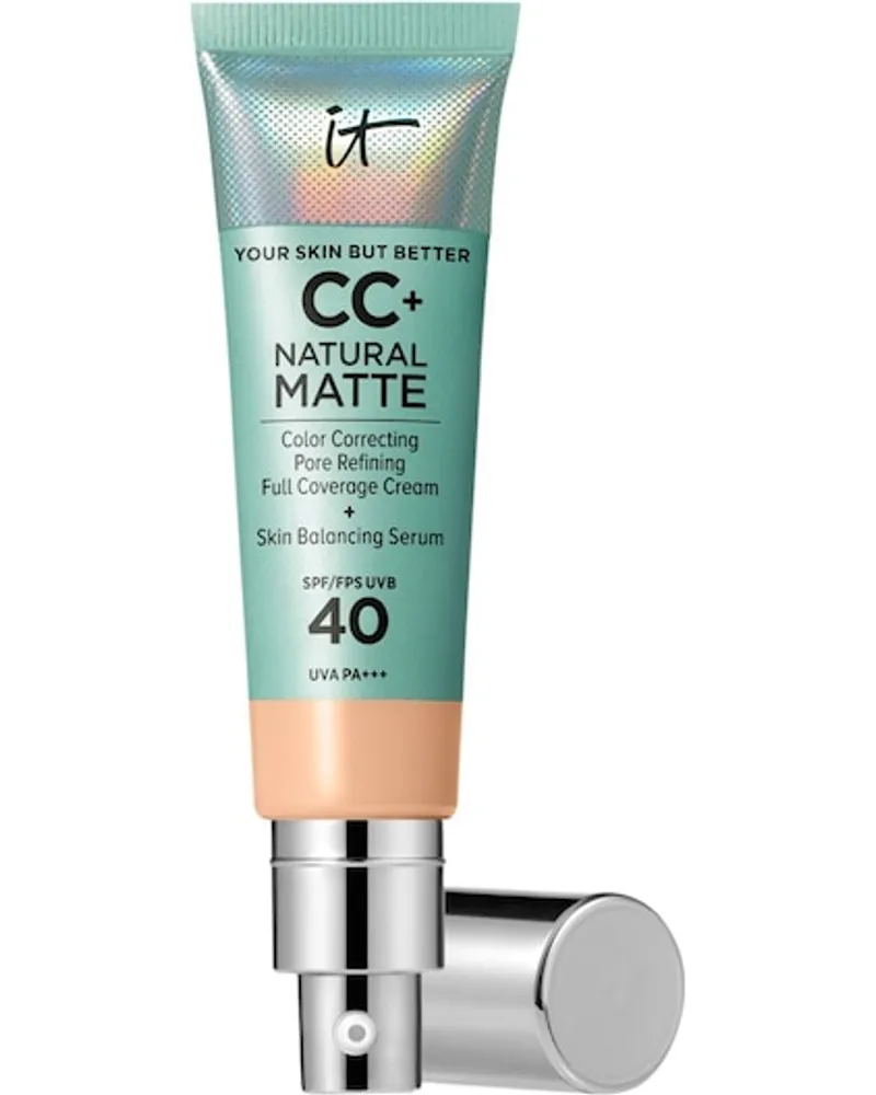 IT Cosmetics Teint Make-up Foundation Your Skin But Better CC+ Cream Natural Matte SPF 40 Fair Beige 