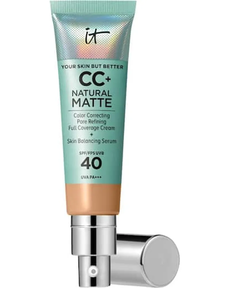 IT Cosmetics Teint Make-up Foundation Your Skin But Better CC+ Cream Natural Matte SPF 40 Fair Beige 