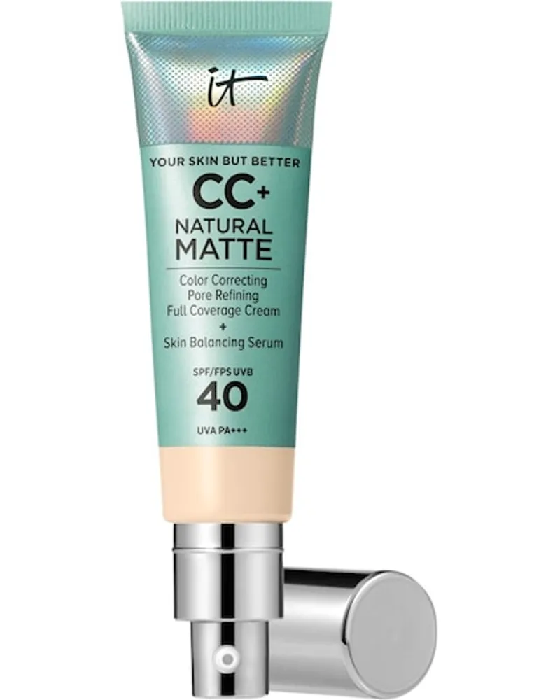 IT Cosmetics Teint Make-up Foundation Your Skin But Better CC+ Cream Natural Matte SPF 40 Fair Beige 