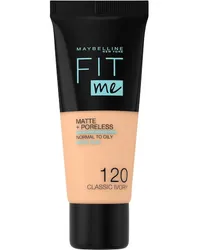 Maybelline Teint Make-up Foundation Fit Me! Matte + Poreless Foundation 104 Soft Ivory 