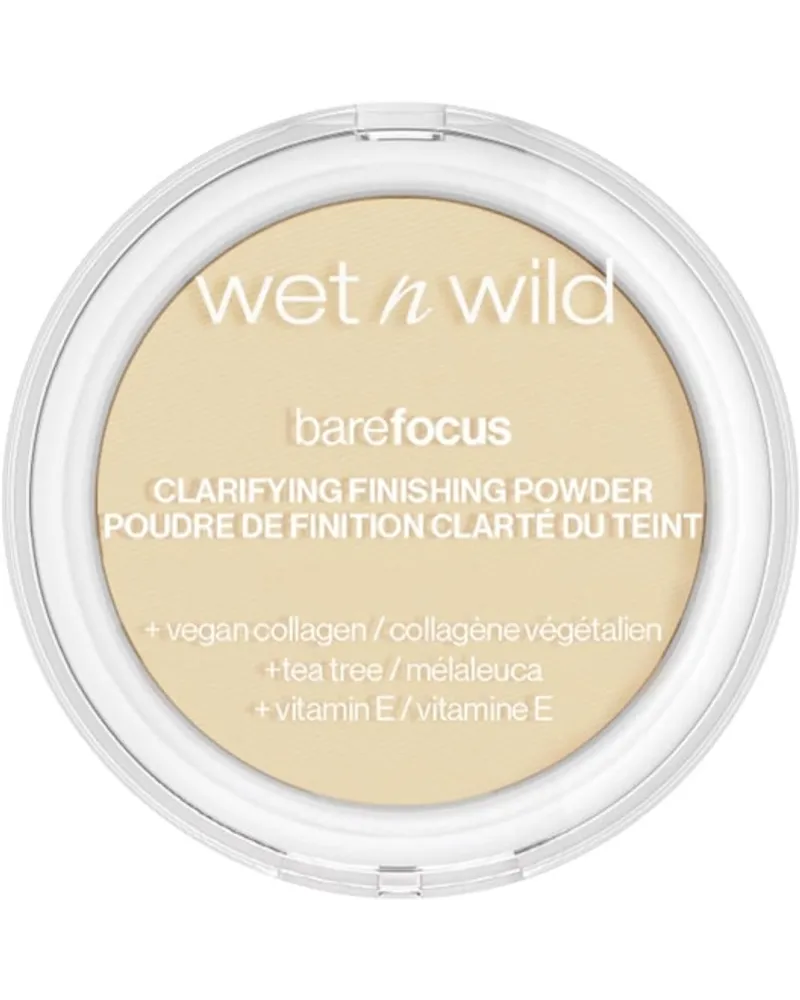 wet n wild Gesicht Bronzer & Highlighter Bare FocusClarifying Finishing Powder Translucent 