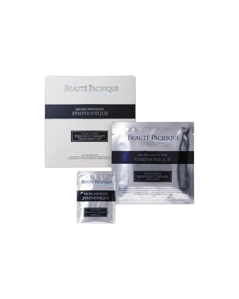 Beauté Pacifique Beaute-Pacifique Gesichtspflege AugenpflegeSymphonique Therapy Kit Large 4 Puffy Eyes Perfusion Therapy Patches + Puffy Eyes Perfusion Therapy Droplets 5 ml 85,00 