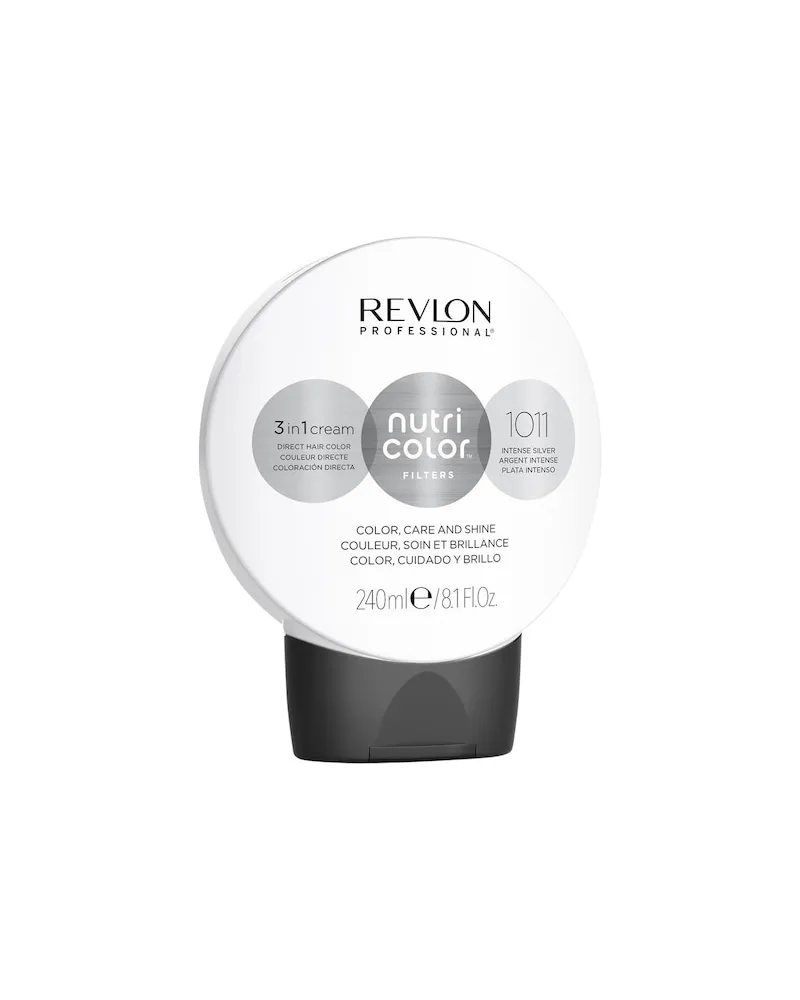 Revlon Revlon-Professional Haarfarbe-Haartoenung Nutri-Color-Filters1011 Intense Silver 75,42 € / 1 l 