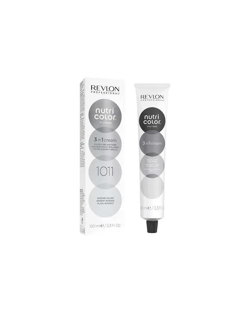 Revlon Revlon-Professional Haarfarbe-Haartoenung Nutri-Color-Filters1011 Intense Silver 75,42 € / 1 l 