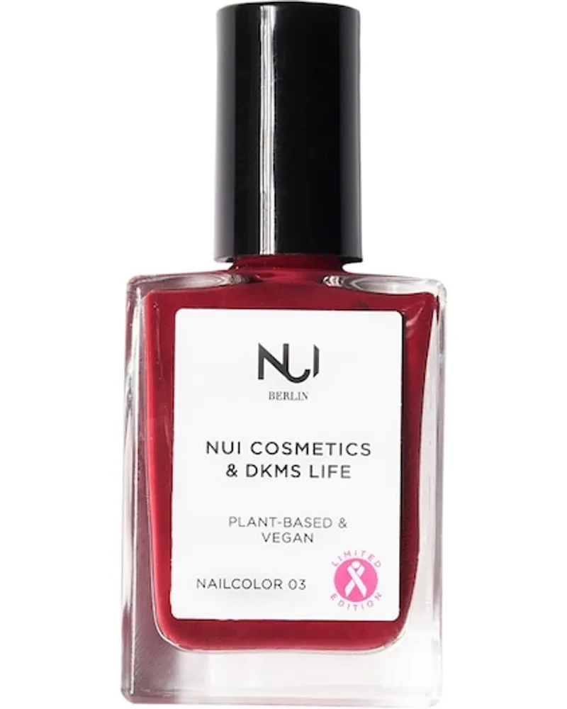 NUI Cosmetics Make-up Nägel Plant-Based & Vegan Nailcolor 01 Rosé 