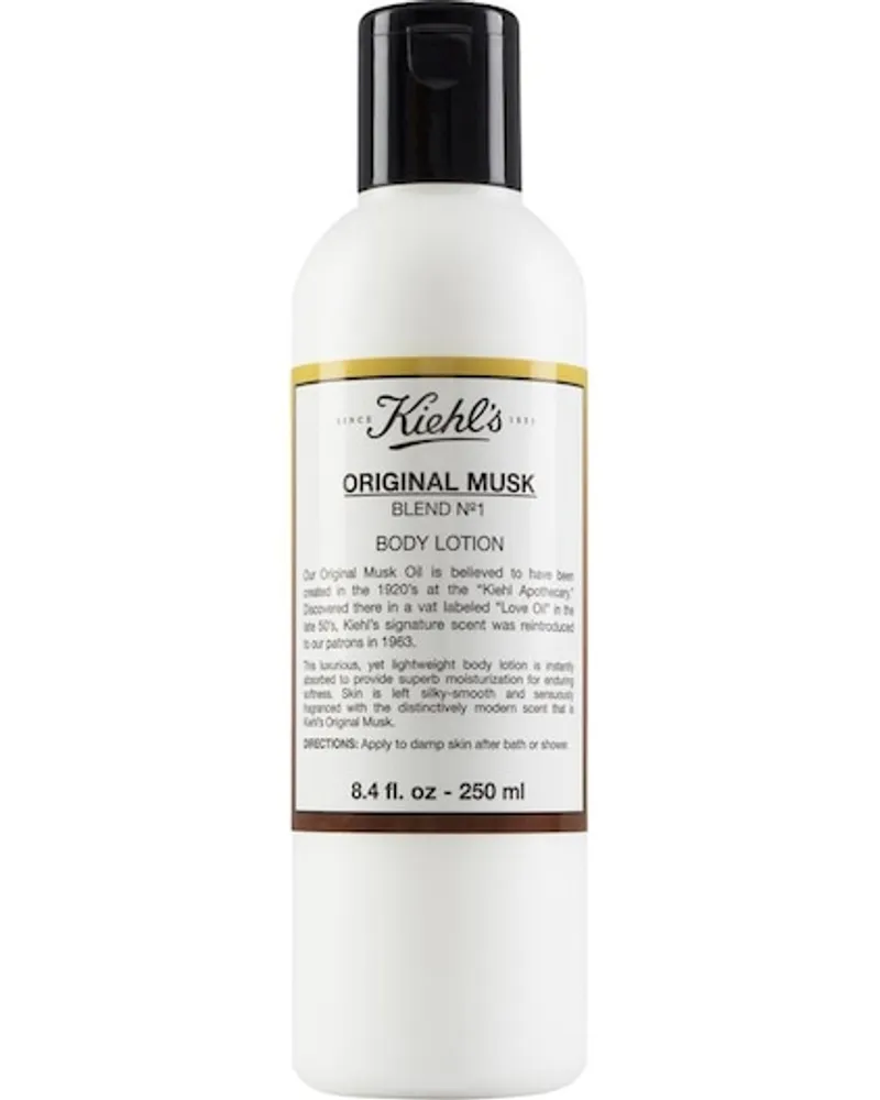 Kiehl's Körperpflege Feuchtigkeitspflege Original Musk Body Lotion 