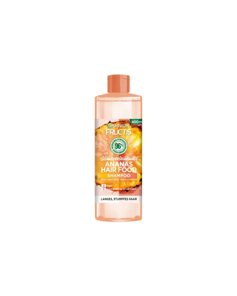 Garnier Haarpflege Fructis Glanzverleihendes Ananas Hair Food Shampoo 