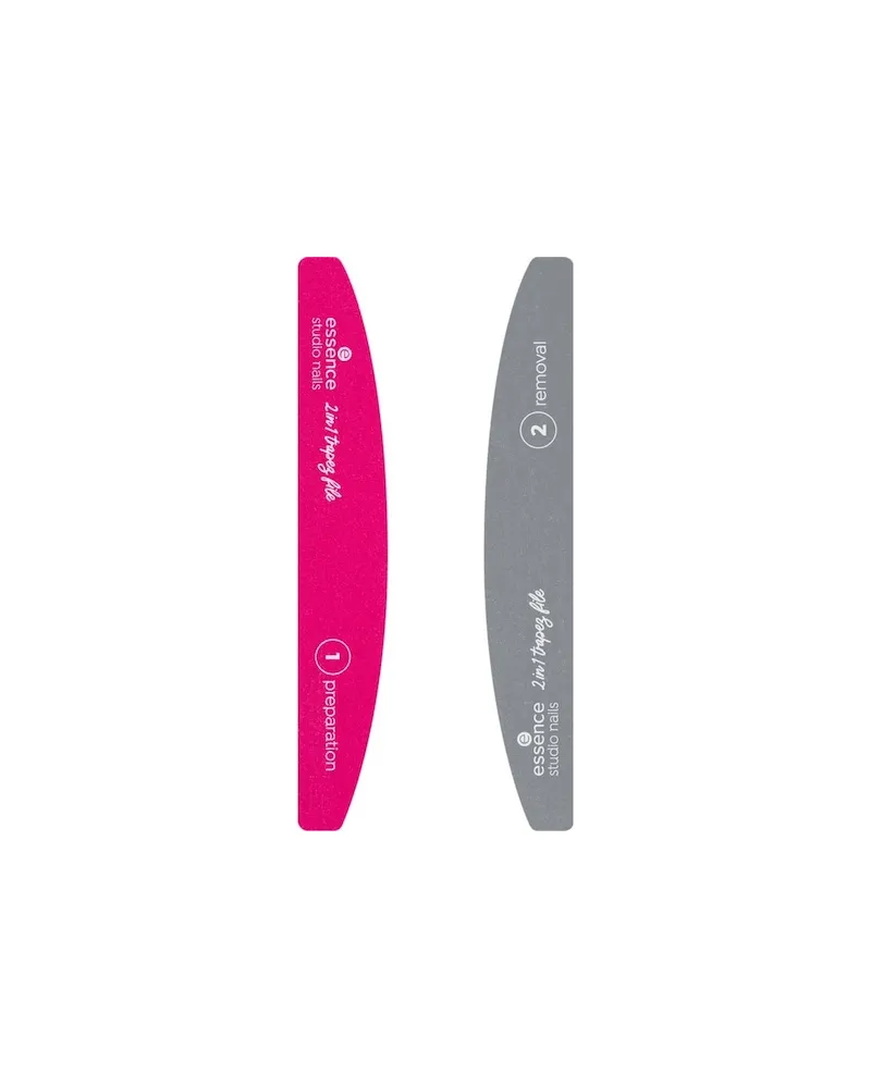 essence Collection Studio-Nails-UV-GEL-NAIL2 in 1 Trapez File 1,99 
