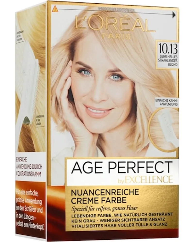 L'Oréal Haarfarbe Collection Age Perfect Creme Farbe by Excellence 9.31 Helles Goldblond 