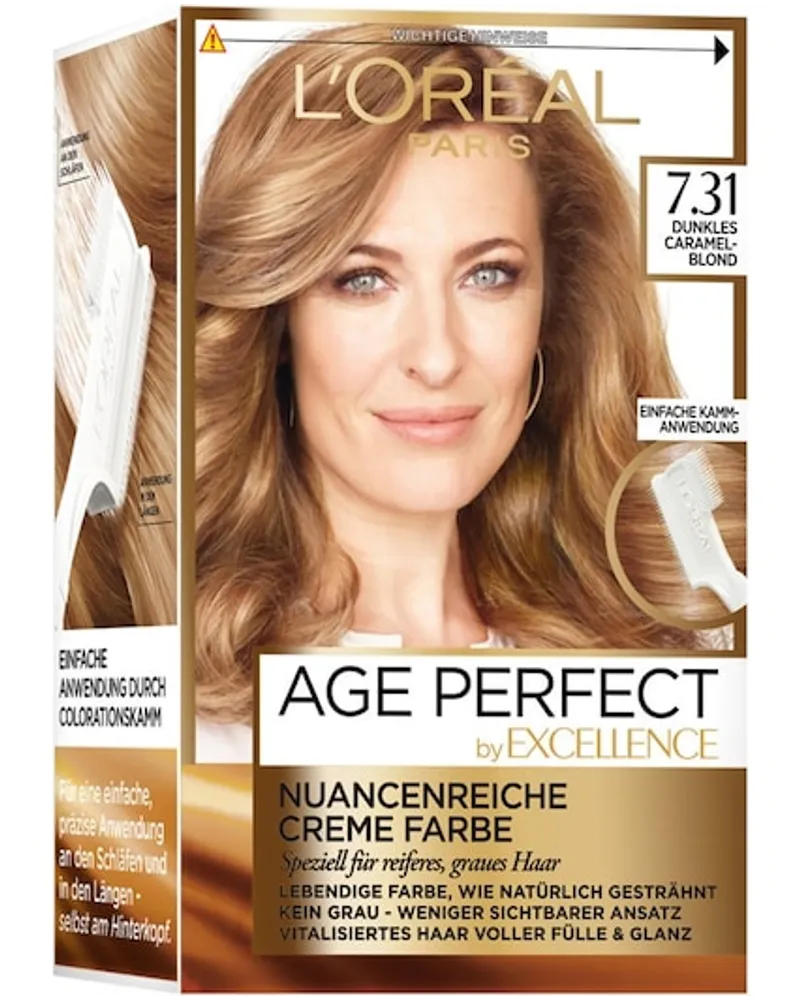 L'Oréal Haarfarbe Collection Age Perfect Creme Farbe by Excellence 9.31 Helles Goldblond 