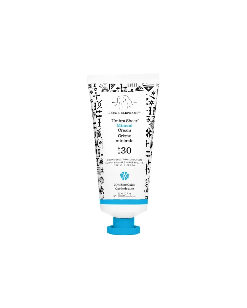 Drunk Elephant Drunk-Elephant Gesichtspflege SonnenschutzUmbra Mineral Cream SPF 30/PA+++ Sheer 552,50 € / 1 l 