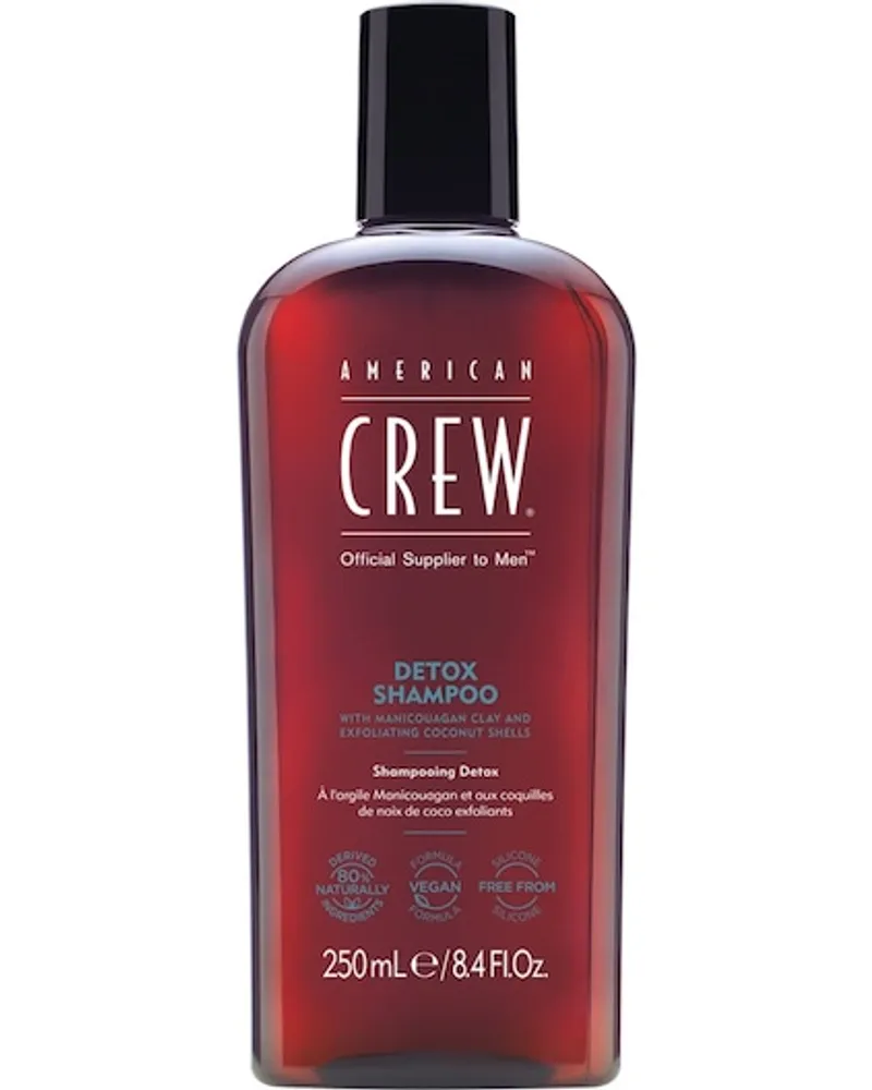 American Crew Haare, Körper & Gesicht Haarpflege & Körperpflege Detox Shampoo 