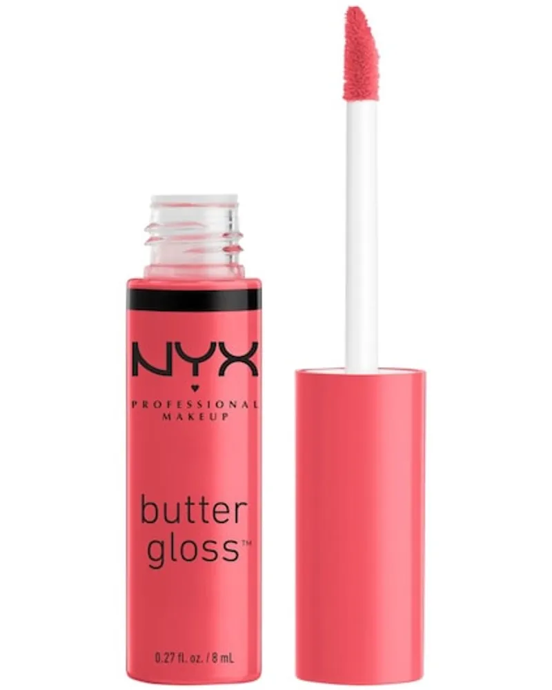 NYX Cosmetics Lippen Make-up Lipgloss Butter Lip Gloss Strawberry Cheesecake 