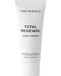 MÁDARA Gesichtspflege Pflege Time MiracleTotal Renewal Night Cream 