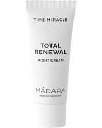 MÁDARA Gesichtspflege Pflege Time MiracleTotal Renewal Night Cream 1.247,50 € / 1 l 