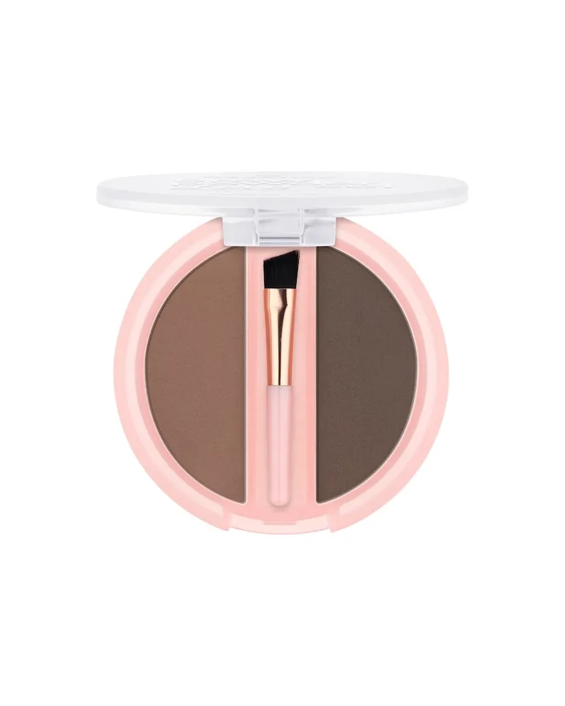 essence Augen AugenbrauenBrow Powder Duo Set 03 Dark 