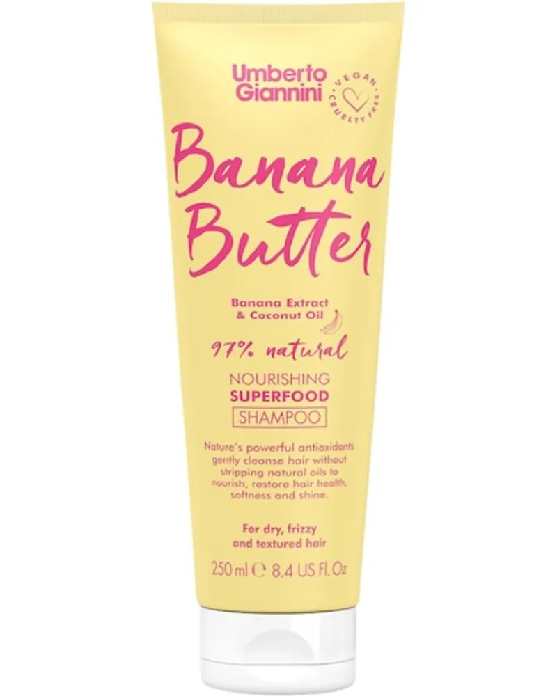 Umberto Giannini Collection Banana Butter Nourishing Superfood Shampoo 