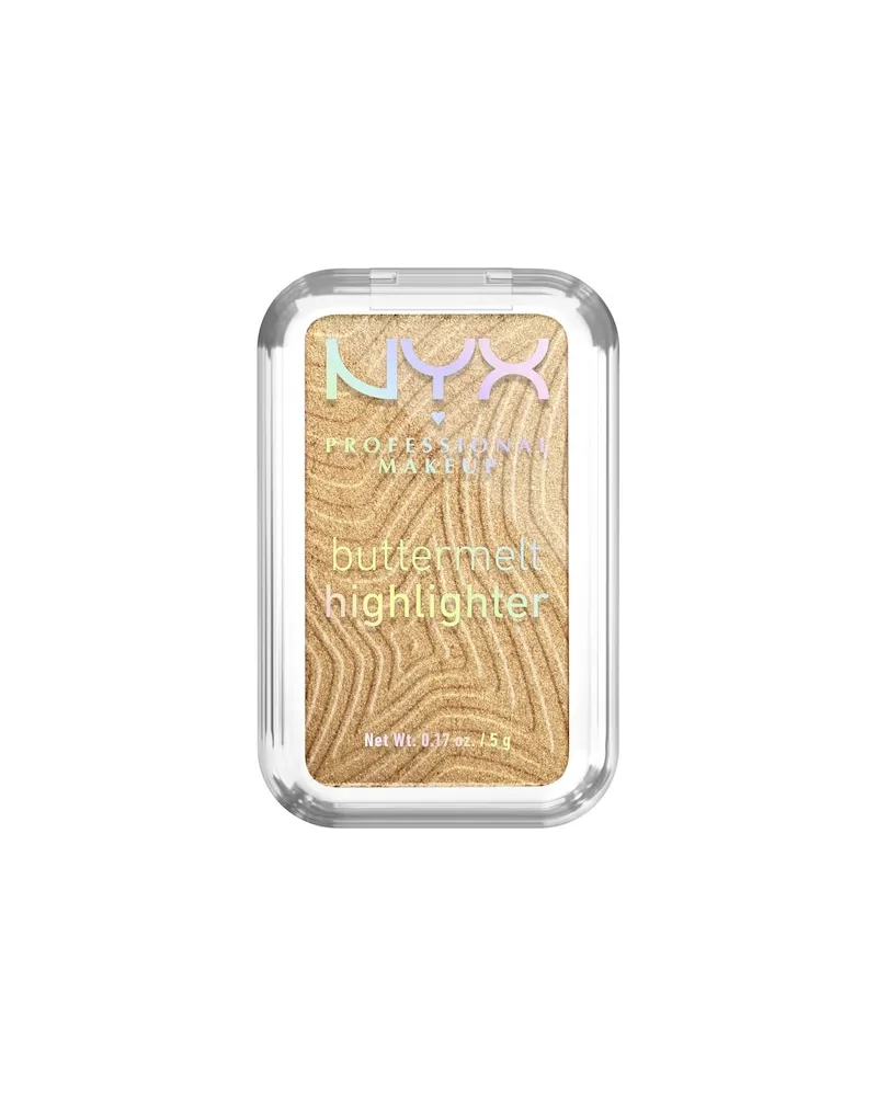 NYX Cosmetics NYX-Professional-Makeup Gesichts-Make-up HighlighterButtermelt Highlighter No 1 Butta 
