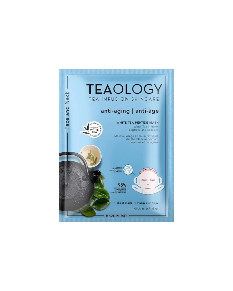 Tea Infusion Skincare Pflege Gesichtspflege White Tea Peptide Mask 