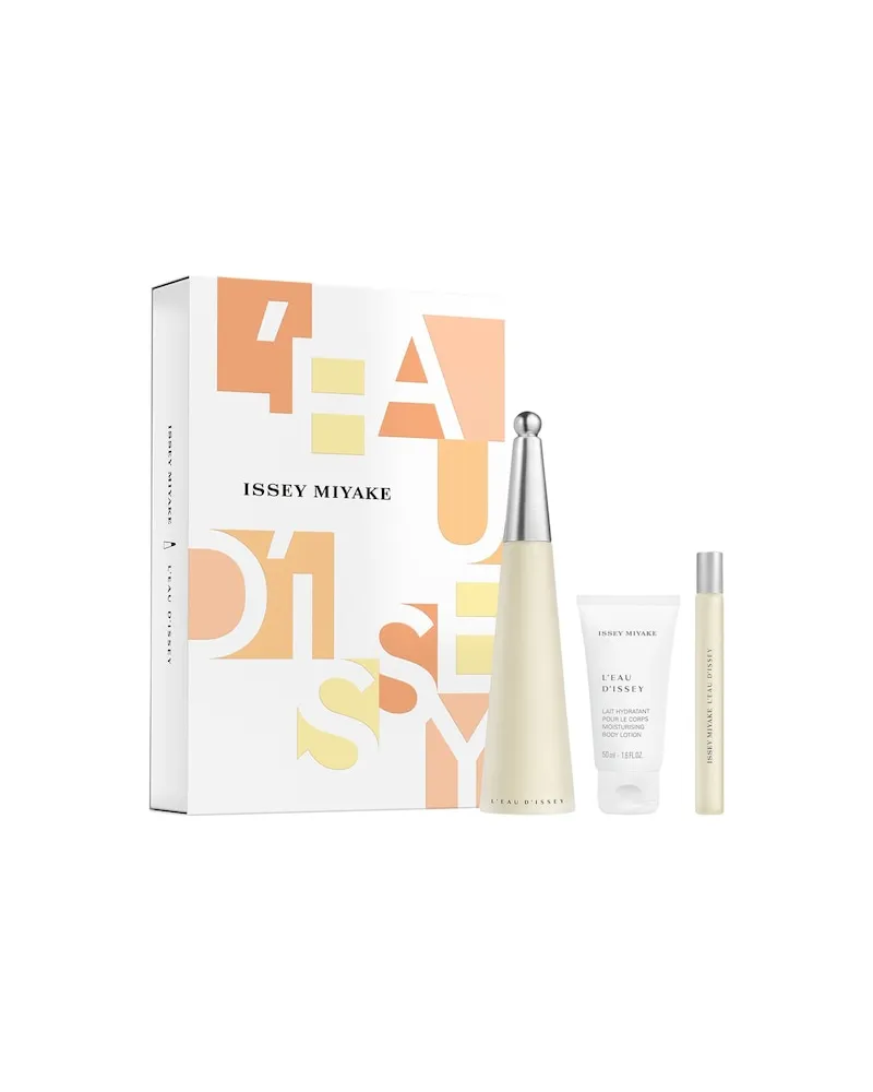 Issey Miyake Issey-Miyake Damenduefte LEau-dIsseyGeschenkset Eau de Toilette Spray 100 ml + Travel Spray 10 ml + Body Lotion 50 ml 80,62 