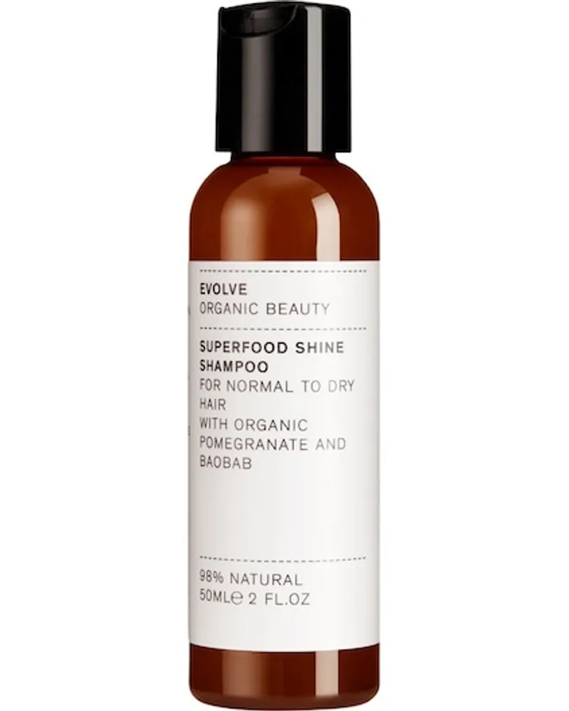 Evolve Organic Beauty Körper & Haarpflege Haarpflege Superfood Shine Shampoo 