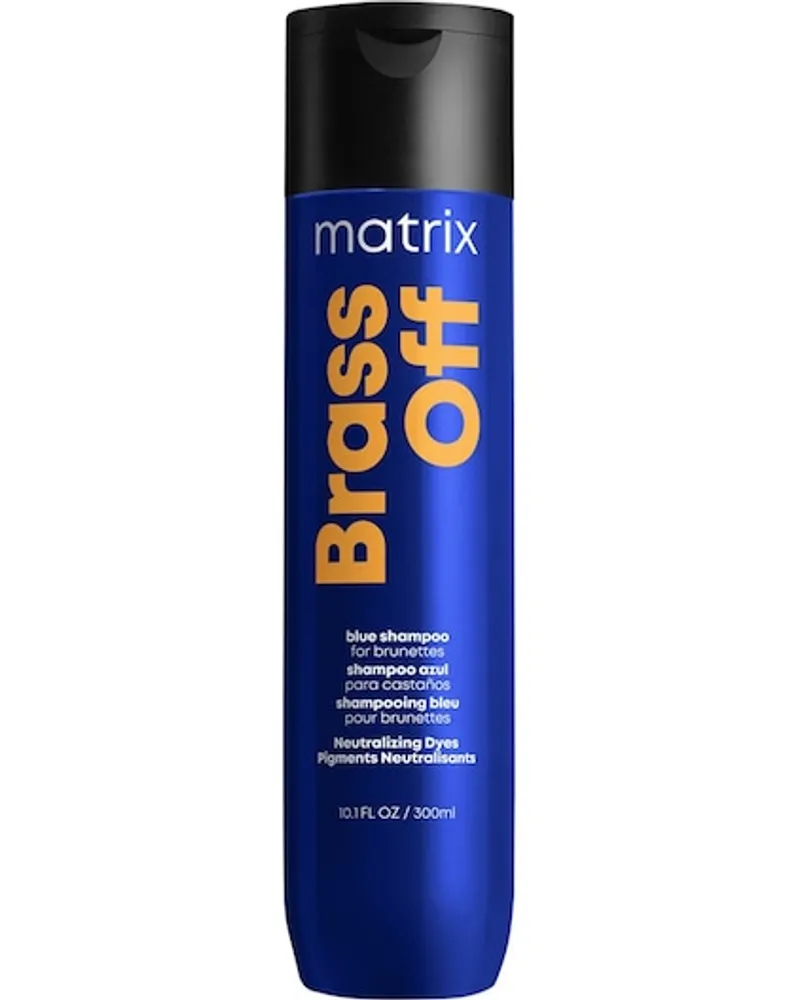 MATRIX Anti-Kupferstich Brass Off Blue Shampoo 