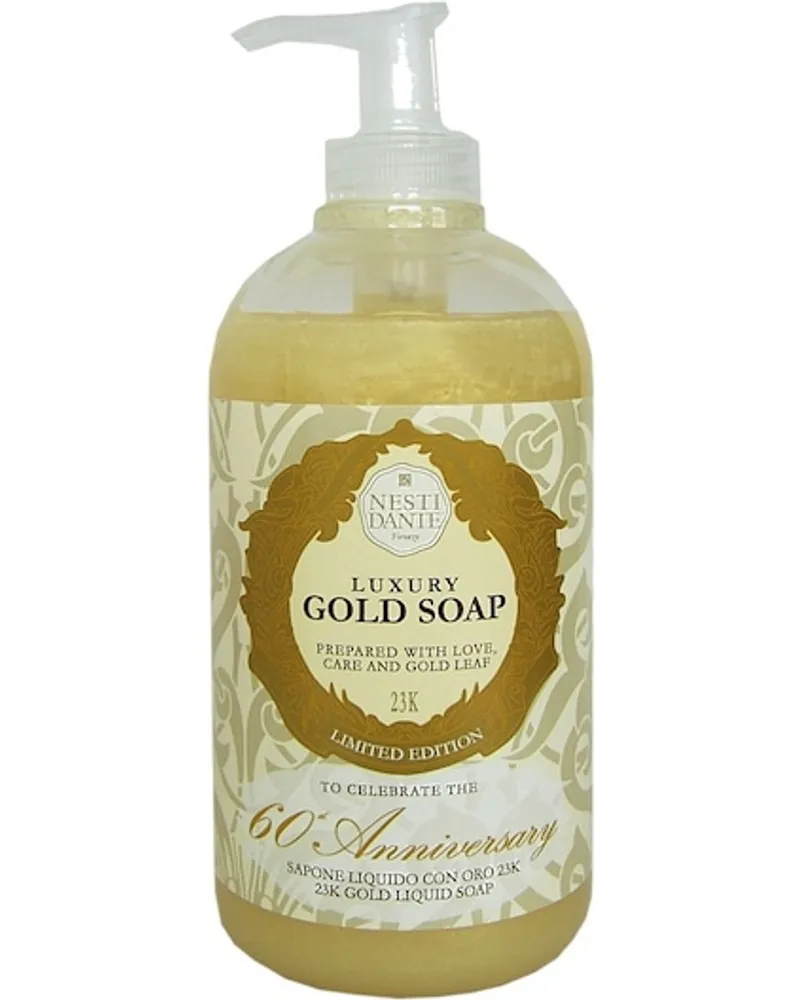 Nesti Dante Seife und Duschgel Luxury Gold Leaf Liquid Soap 