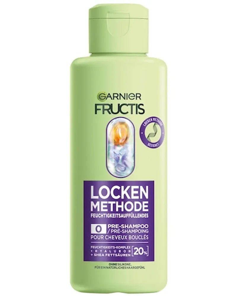 Garnier Haarpflege Fructis Locken Methode Feuchtigkeitsauffüllendes Pre-Shampoo für alle Arten von Locken 