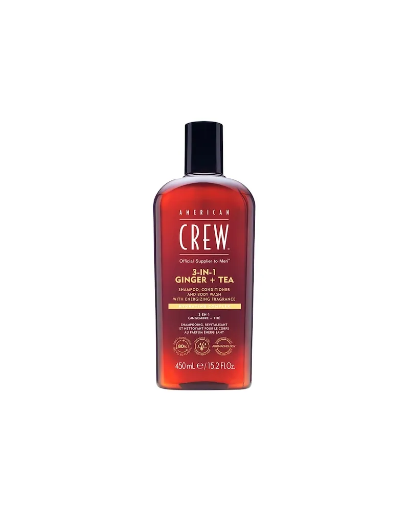 American Crew American-Crew Haare,-Koerper-Gesicht Haarpflege-Koerperpflege3-in-1 Ginger + Tea Shampoo, Conditioner and Body Wash 22,33 € / 1 l 