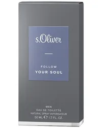 S.Oliver Herrendüfte Follow Your Soul Men Eau de Toilette Spray 