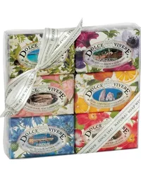 Nesti Dante Seife und Duschgel Sets Dolce Vivere Soap Set 1 x Sardegna Soap 150 g + 1 x Portofino Soap 150 g + 1 x Roma Soap 150 g + 1 x Capri Soap 150 g + 1 x Firenze Soap 150 g + 1 x Venezia Soap 150 g 