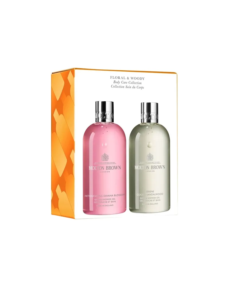 Molton Brown Molton-Brown Koerperpflege Bade-und-DuschgelFloral & Woody Body Care Collection Intoxicating Davana Blossom Bath & Shower Gel Serene Coco & Sandalwood Bath & Shower Gel 300 ml (126,67 € / 1 l 