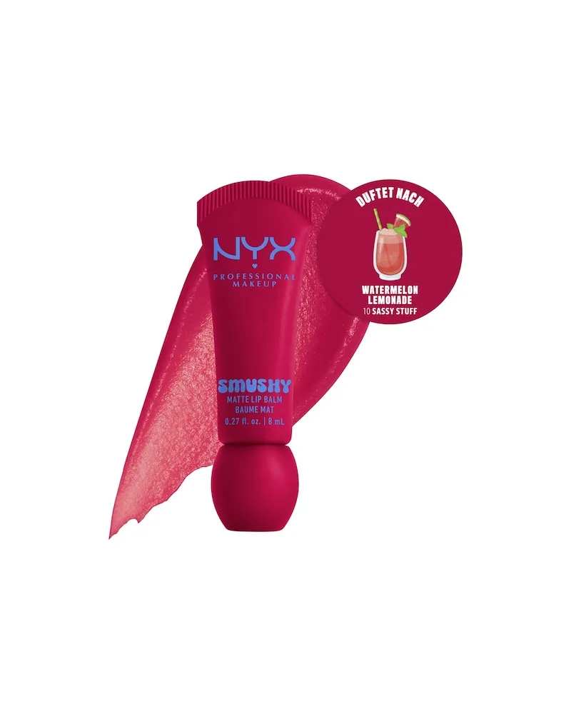 NYX Cosmetics NYX-Professional-Makeup Lippen-Make-up LipglossSmushy Matte Lip Balm 11 Squeeze n' Sizzle 