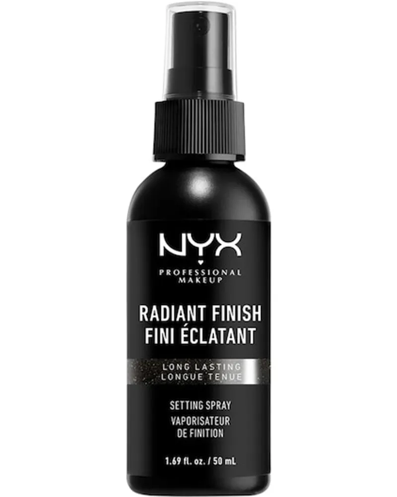 NYX Cosmetics Gesichts Make-up Foundation Radiant Finish Setting Spray 