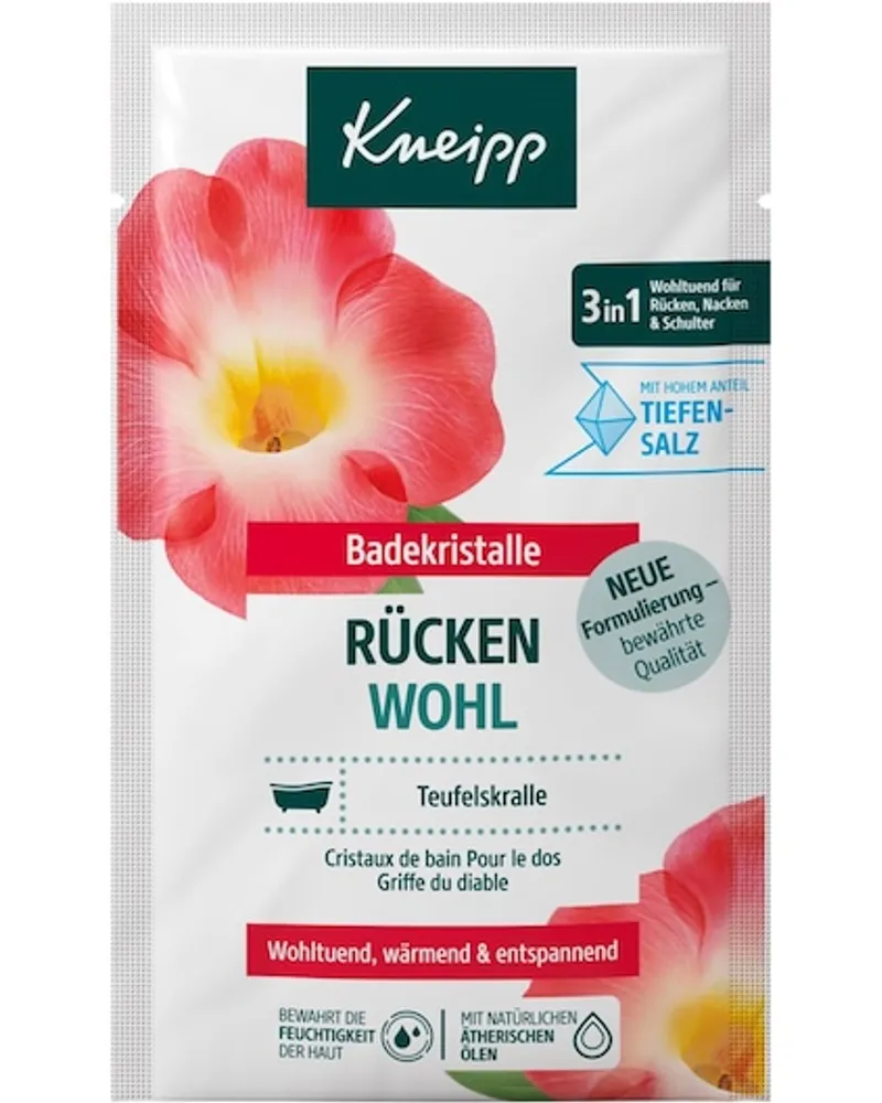 Kneipp Badezusatz Badekristalle Rücken Wohl 