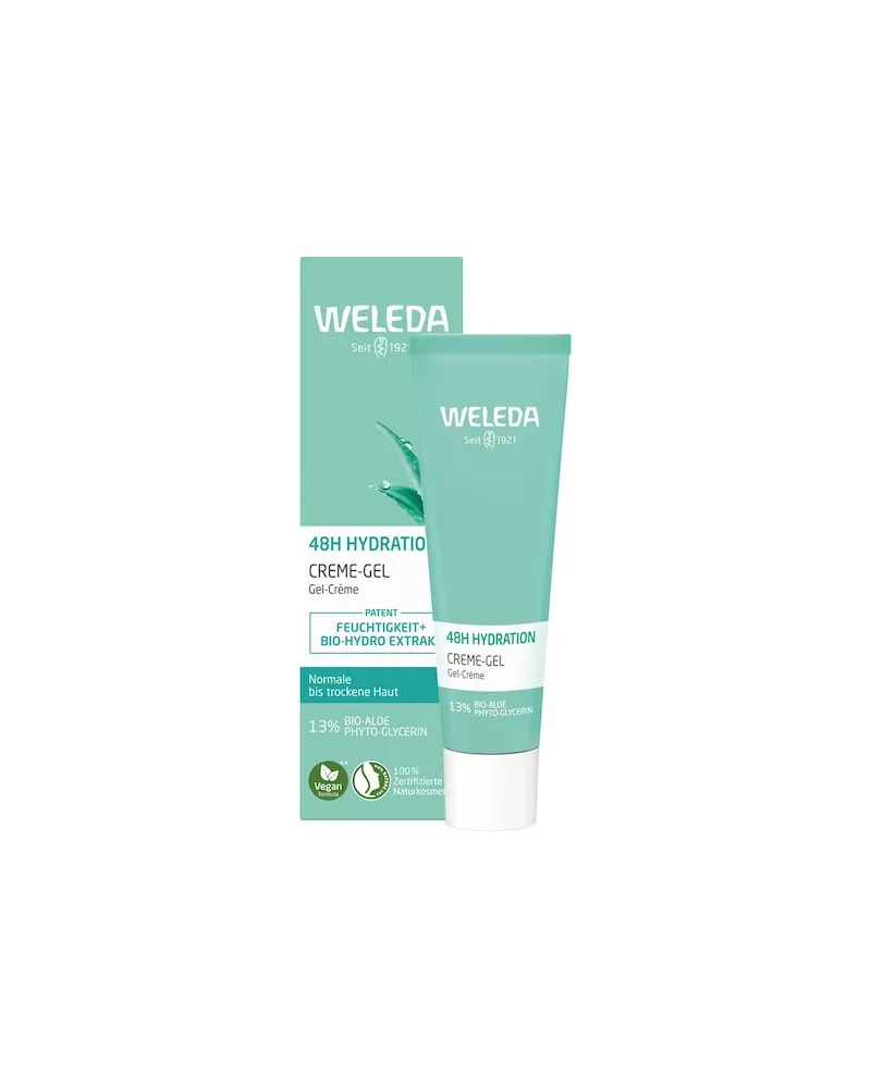 Weleda Gesichtspflege IntensivpflegeSofort Feuchtigkeit für normale & trockene Haut48H Hydration Creme-Gel 298,67 € / 1 l 