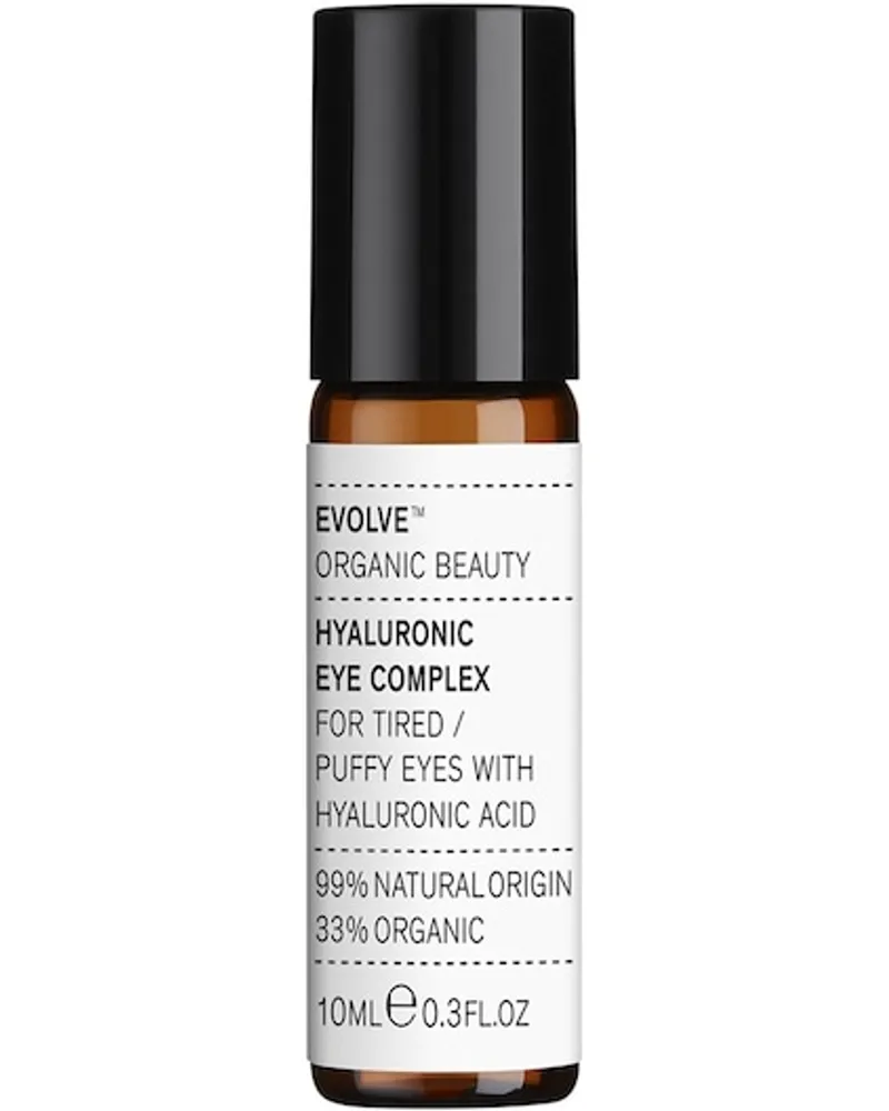 Evolve Organic Beauty Gesichtspflege Augen & Lippenpflege Hyaluronic Eye Complex 