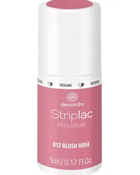 alessandro Nägel Striplac Peel Or Soak - Vegan Blooming Spring Pink Peony 