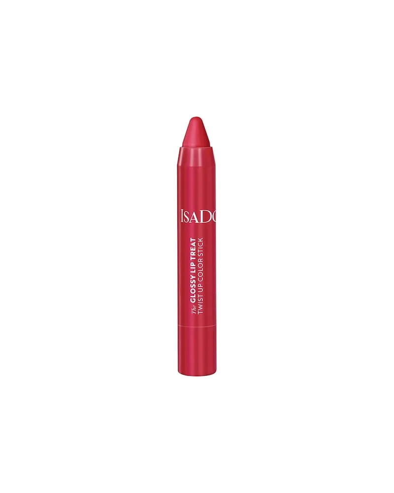 IsaDora Lippen LipglossThe Glossy Lip Treat Twist Up Color Lipstick 12 Rhubarb Red 